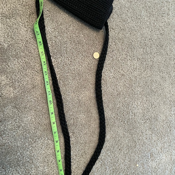 The Sak Small Black Crochet Crossbody - Picture 6 of 6